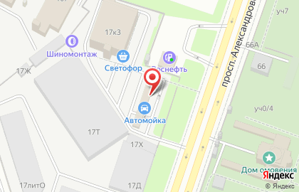 Автомойка самообслуживания Время Сиять на карте