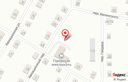 1C в Авиационном переулке на карте