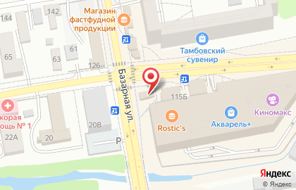 Магазин кондитерских изделий Павильон №1 в Октябрьском районе на карте