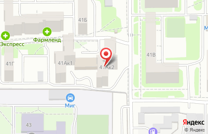 Гостиница в Челябинске на карте