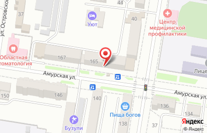 Ломбард Рубль на Амурской улице на карте