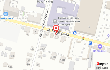 Муниципальное унитарное специализированное предприятие Ритуал на улице Нестерова на карте