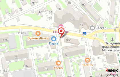 Парикмахерская Дуэт на улице Карамзина на карте
