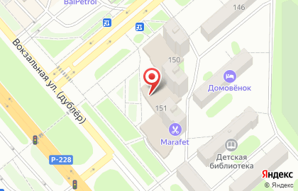 Мебельный салон Радуга на улице Комарова на карте
