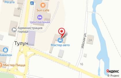 Магазин автозапчастей Emex.ru на Юбилейной улице на карте