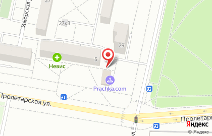 Прачечная экспресс-обслуживания Prachka.com в Красносельском районе на карте