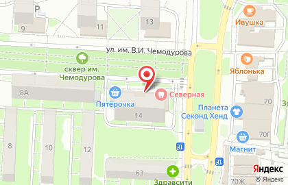 Магазин смешанных товаров Текстиль для дома на карте