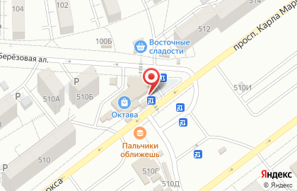 Магазин Пивное место на проспекте Карла Маркса, 510в на карте