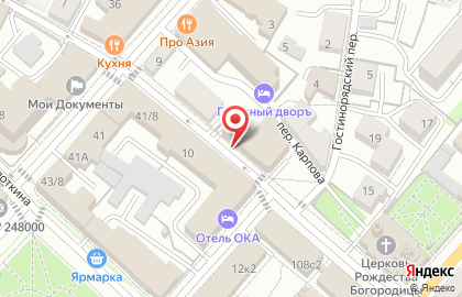 Коллегия адвокатов Калужской области на карте