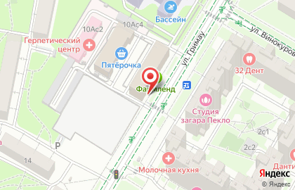 Киоск фастфудной продукции Супер пирог на карте