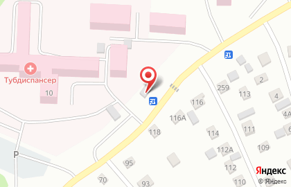 Продовольственный магазин в Советском районе на карте