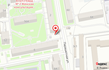 Продуктовый магазин в Красноярске на карте