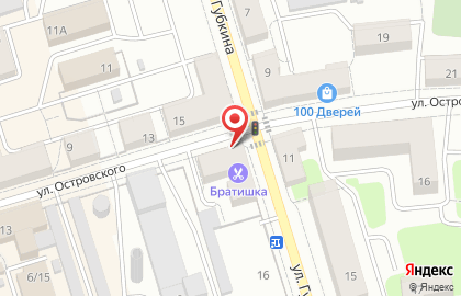 Страховая медицинская компания СМК Ресо-Мед на улице Губкина на карте