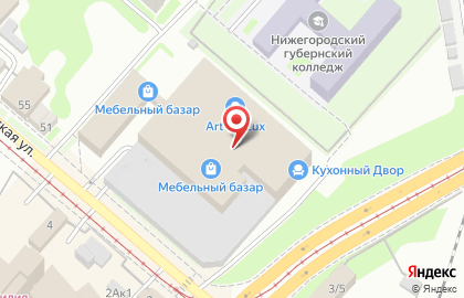 Салон матрасов и кроватей Орматек на Гордеевской улице на карте