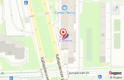 Продуктовый магазин КуулКлевер на Хабаровской улице на карте