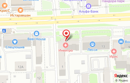 Главдоставка на Цинковой улице на карте