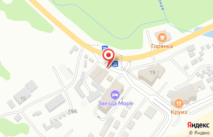 Кафе-ресторан Цезарь в Советском районе на карте