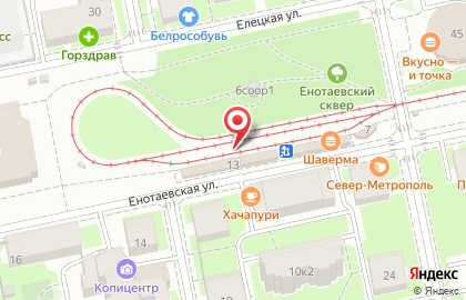 Апельсин на Енотаевской улице на карте