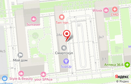 Сити Драйв в Москве на карте