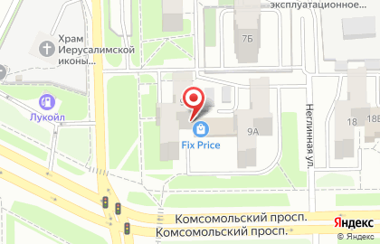 Копировальный центр Ависта в Курчатовском районе на карте