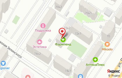 Центр развития интеллекта Пифагорка на улице Пермякова на карте