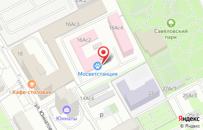 Ветеринарная компания Мосвет на Петровском парке (СЛ) на карте