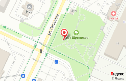 Прокатный пункт Veliki на улице Гагарина на карте