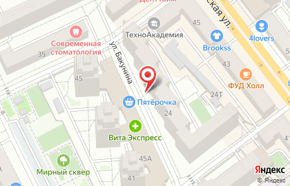 Магазин Бабаевские колбасы на карте