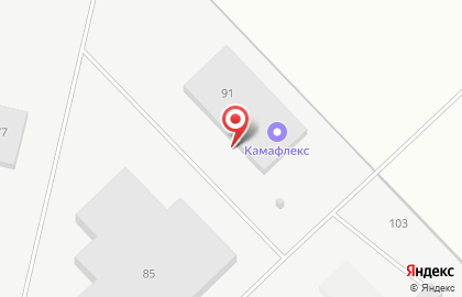 Производственная компания КамаФлекс на карте