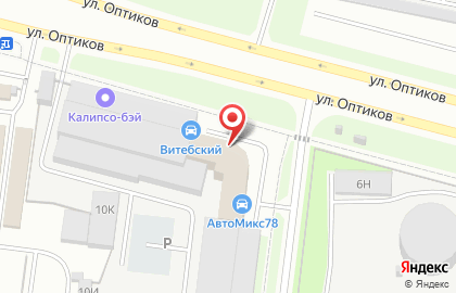 Магазин автозапчастей Майк-Авто в Приморском районе на карте