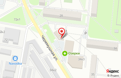 Салон красоты Шоколад на улице микрорайона на карте