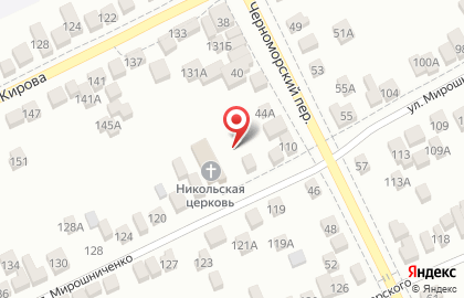 Приход храма Святителя Николая Чудотворца в Ростове-на-Дону на карте