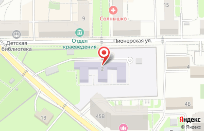 Средняя общеобразовательная школа №4 с дошкольным отделением в Москве на карте