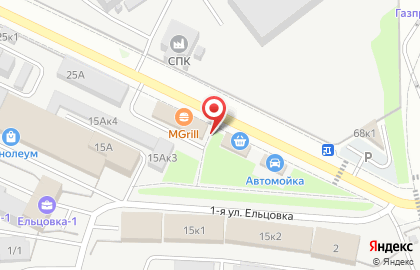 На Сухарной на карте