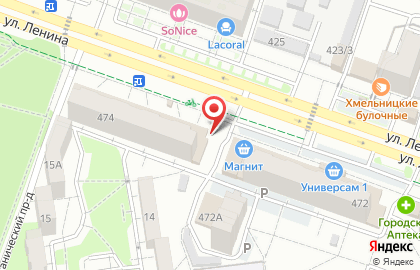 Ремесленная пекарня Поле в Ставрополе на карте