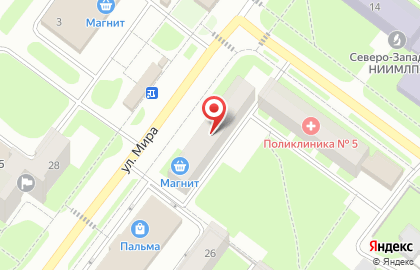 Киоск по продаже хлебобулочных изделий Федотовский хлеб на улице Ленина на карте