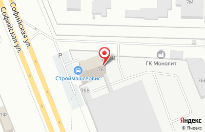 Фирма комплексного снабжения организаций РегионСнаб в Фрунзенском районе на карте