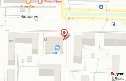 Магазин зоотоваров Зооленд на Невской улице, 13 во Всеволожске на карте