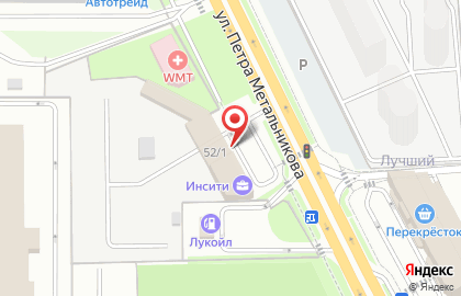 Инсити на карте