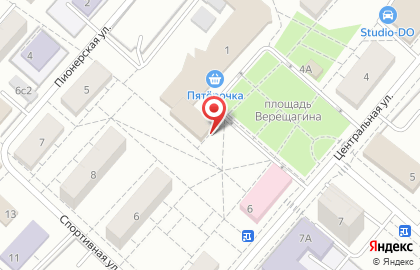 Мобил Элемент в Троицком округе на карте