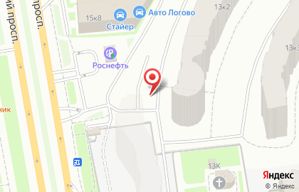 Студия натяжных потолков Комфорт в Приморском районе на карте