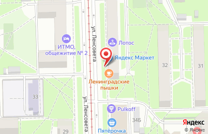 Парикмахерская на Московской на карте