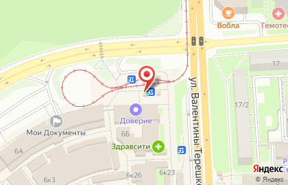 Магазин Роспечать на площади Победы, 6 к 2 киоск на карте
