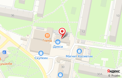 Дикси в Подольске (ул Юбилейная) на карте