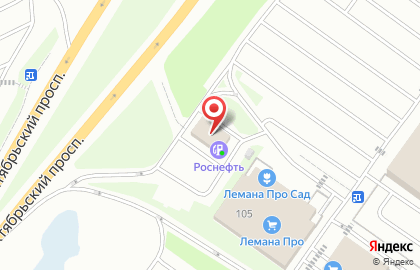 Точка быстрого питания Стардог!s на Октябрьском проспекте на карте