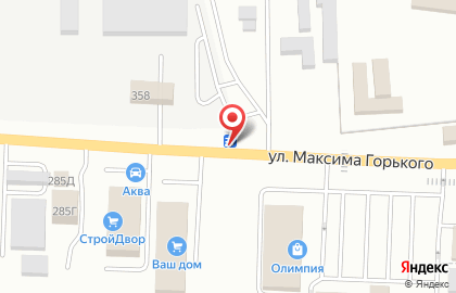 Паркет 73 на улице М.Горького на карте