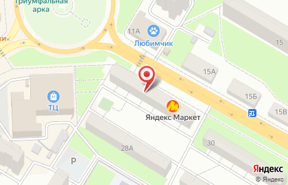 Салон-парикмахерская Каре на проспекте Победы на карте