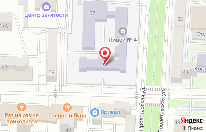 Департамент по социальной политике администрации городского округа Саранск Управление образования на карте
