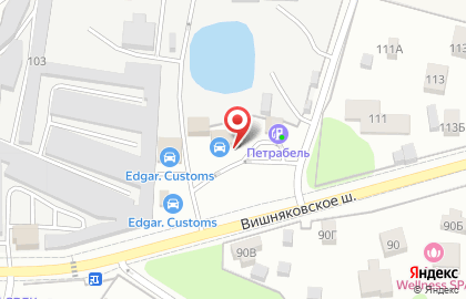Шиномонтажная мастерская на Новокосино на карте
