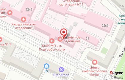 Банкомат Банк Левобережный на улице Николая Островского, 22 к 7 на карте